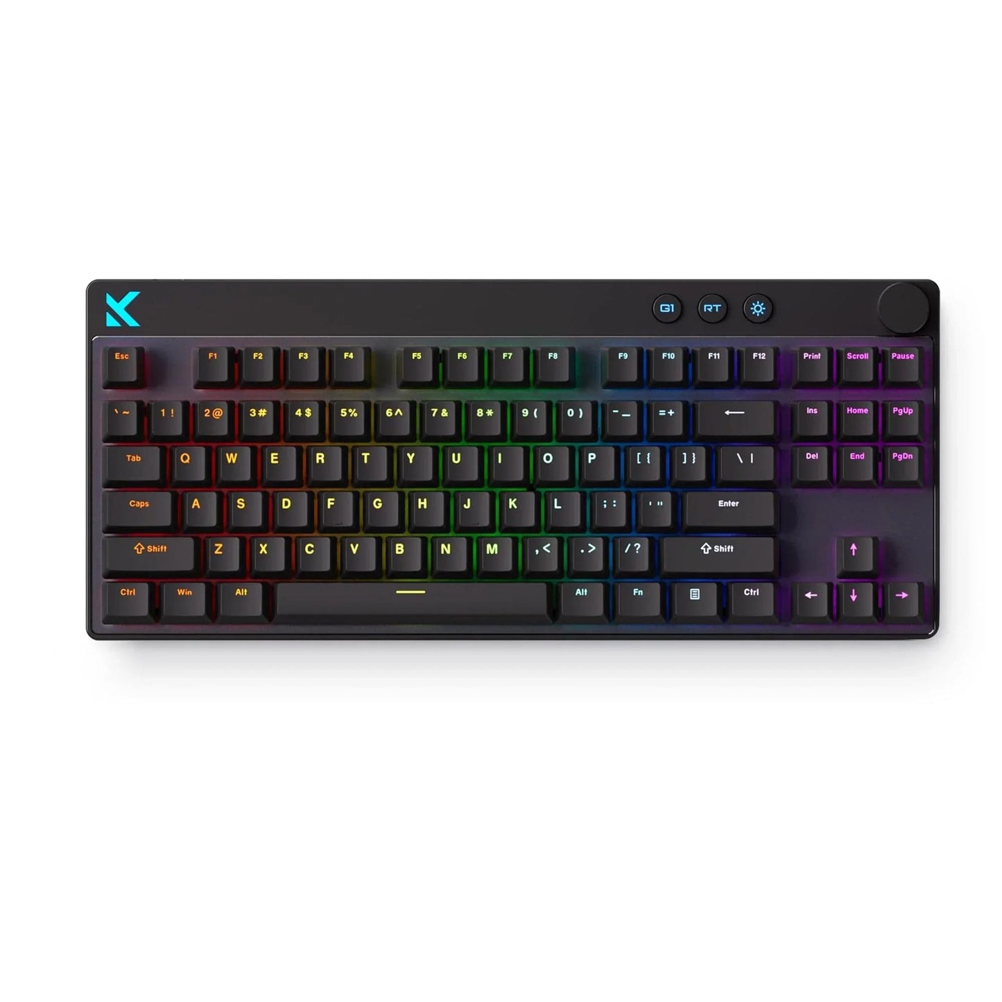MCHOSE MIX87 E-Sports 8K Hall Effect TKL Magentic Gaming Keyboard Rapid Trigger SOCD DKS Wooting