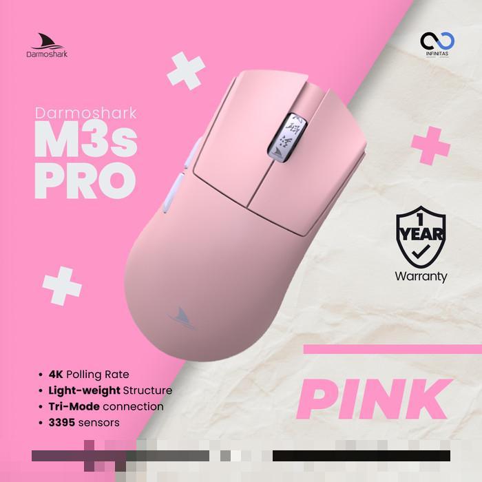 Darmoshark M3s Pro 4k Varun Wireless Ultra Light Ambi Gaming Mouse