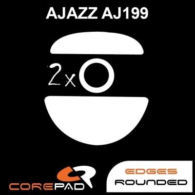 Corepad PRO Ajazz AJ199 PTFE Gaming Mouse Feet (Speed-Hybrid)