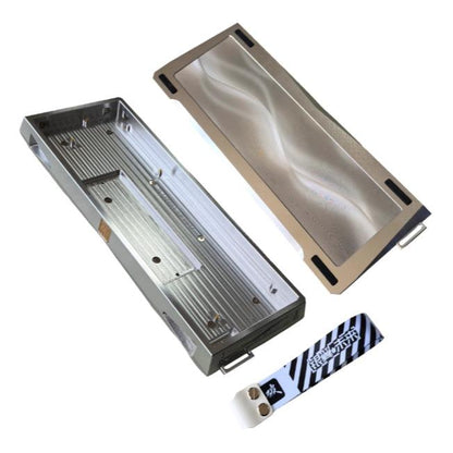 YODALL GH60-PO Custom 60% Aluminium Gaming Keyboard Case DIY for Wooting 60HE+ / GH60 / TOFU60 / WIN60 / MAD60