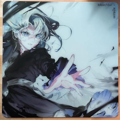 Infinity Mice Wisteria Poron Base NON-COATED Glass Gaming Mousepad Kaca (Control)
