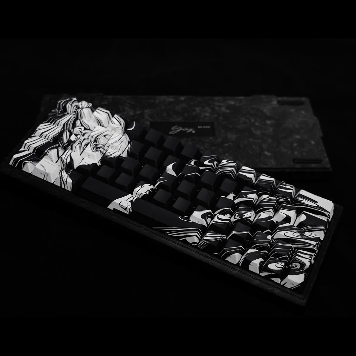 WLMouse Ying63 8K Hall Effect Carbon Forged 60% Gaming Keyboard Rapid Trigger DKS SOCD Wooting