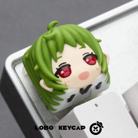 Lobo Sylphiette Mushoku Tensei Anime Theme Artisan Keycaps Resin Keycap