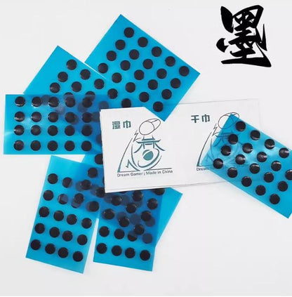 Dream Gamer Black Ink Dots Universal Mouse Feet / Mouse Skate PTFE (Control)