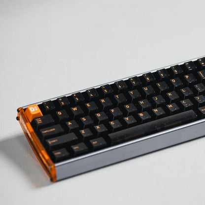 LeleLab x PointWorks SuperX Splinter Transparent Keycaps Cherry Profile UV Printed ABS Keycap 133-Keys