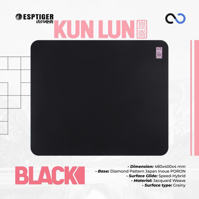 ESPTiger Kun Lun / KunLun Inoac Poron Base Gaming Mousepad (Speed-Hybrid)