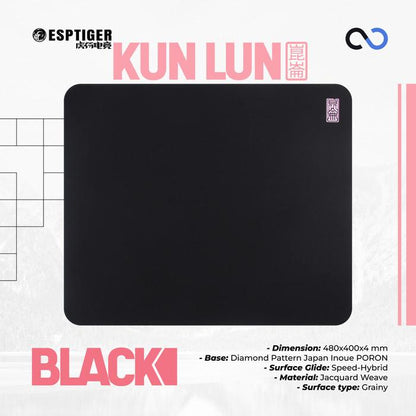 ESPTiger Kun Lun / KunLun Inoac Poron Base Gaming Mousepad (Speed-Hybrid)