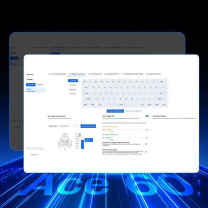 MCHOSE ACE68 PRO 8K Hall Effect 65% Keyboard Rapid Trigger SOCD DKS Wooting