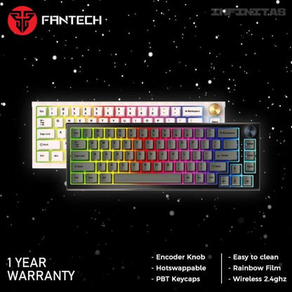 Fantech Maxfit67 MK858 Wireless Mechanical Keyboard With Encoder Knob