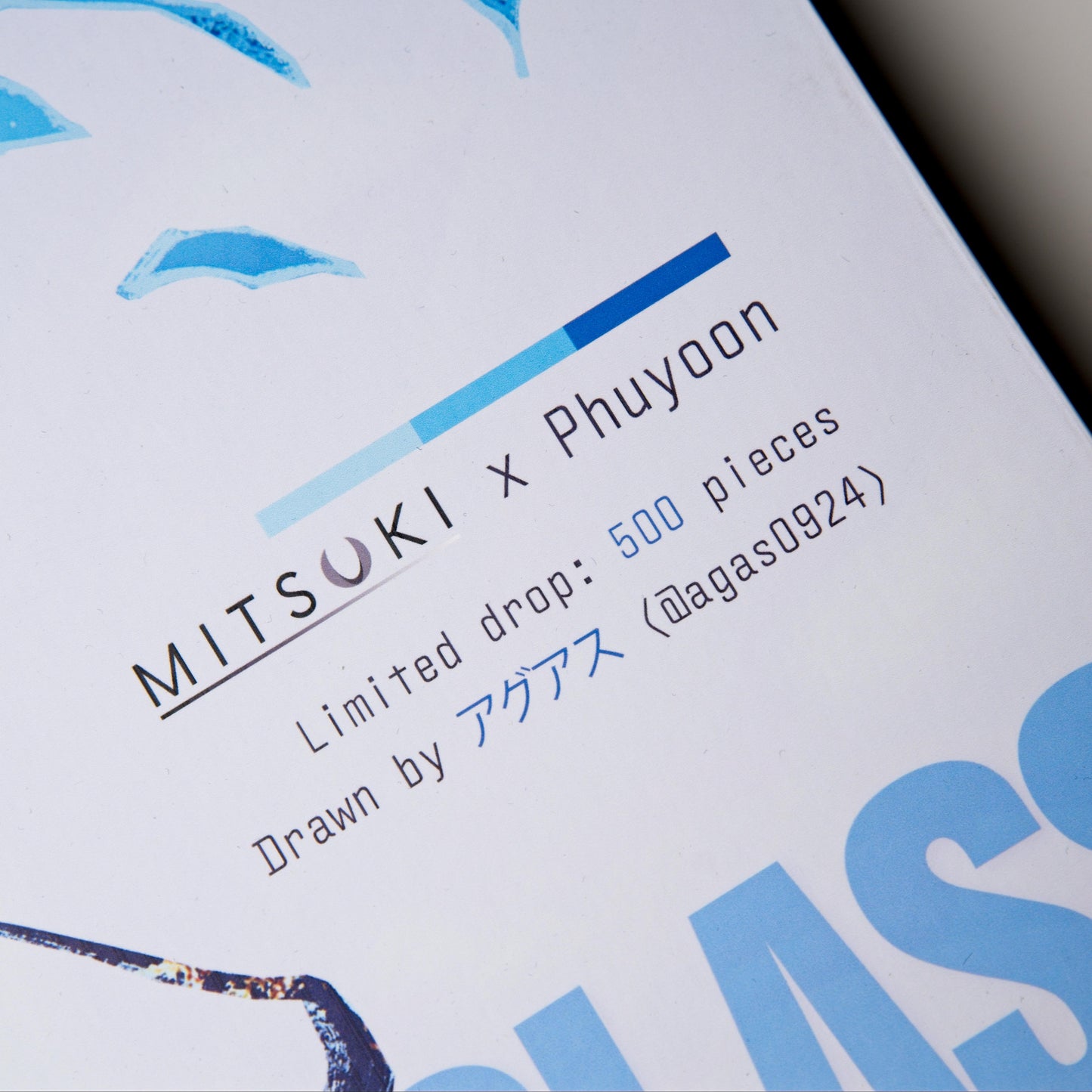 MITSUKI Yusui Silicone Base COATED Gaming Tempered Glass Mousepad Kaca (Speed)