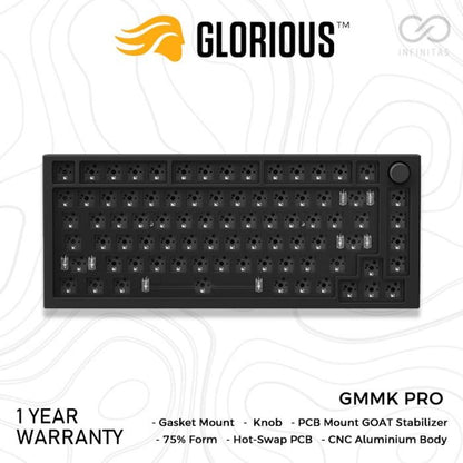 Glorious GMMK PRO 75% Barebone Mechanical Keyboard Kit