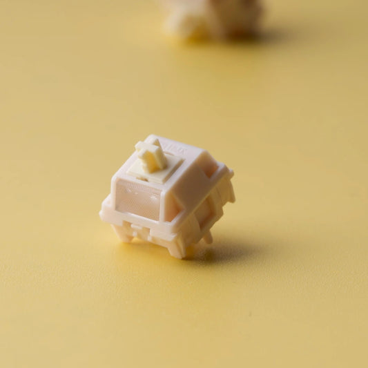HMX Butter Silent Tactile Pre-Lubed Mechanical Keyboard PCB Mount Switch (Tactile) by XLLAB