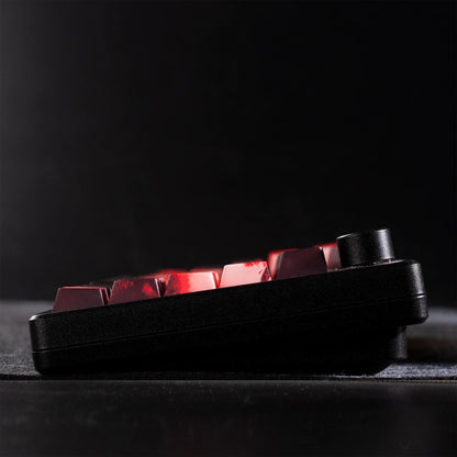 XVX Wutong Samurai White Keycaps Cherry Side Profile Dye sub Shine Through PBT Keycap 134-Keys