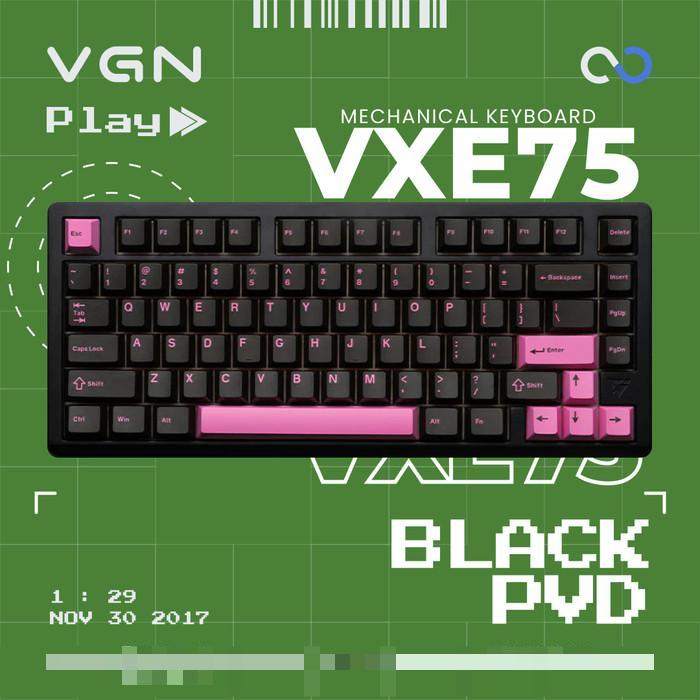 VGN VXE75 / VXE 75 Hotswap Gasket Wireless 75% Alu Mechanical Keyboard
