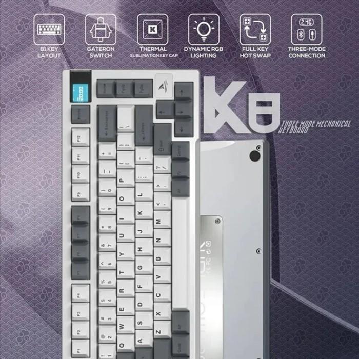 Darmoshark K8 / K-8 3 Mode Gasket Mount 75% Mechanical Keyboard
