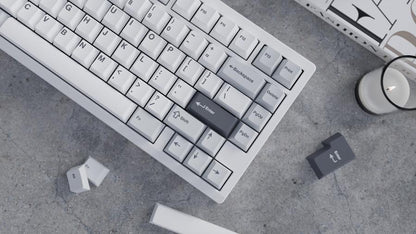 Wuque Studio WS Gray Skies Keycaps Cherry Profile Doubleshot PBT Keycap 223-Keys