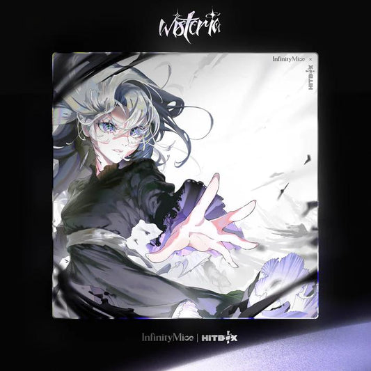 Infinity Mice Wisteria Poron Base NON-COATED Glass Gaming Mousepad Kaca (Control)