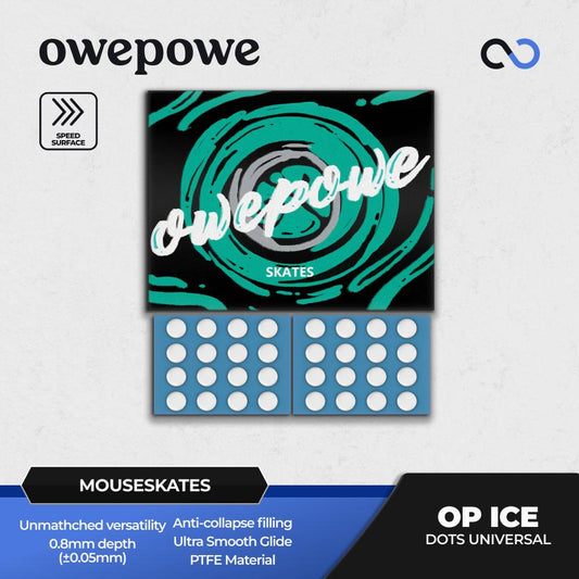 OWEPOWE OP ICE Universal Gaming Mouse Feet / Mouse Skate PTFE (Speed)