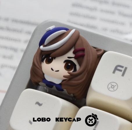 Lobo Matikane Tannhauser Mambo Uma-Musume Anime Theme Artisan Keycaps Resin Keycap