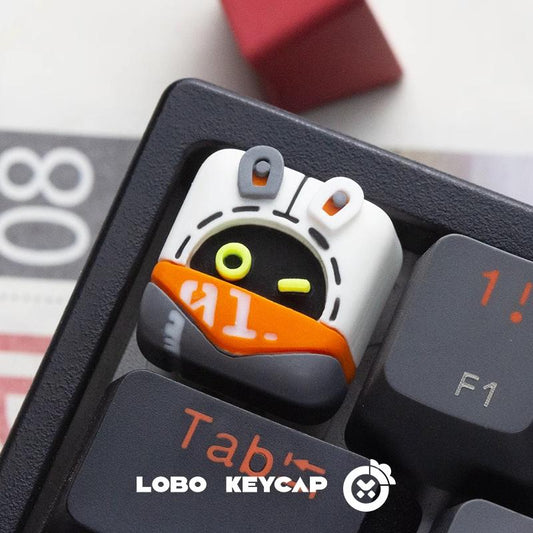 Lobo Bangboo Flat Zenless Zone Zero / ZZZ Theme Artisan Keycaps Resin Keycap