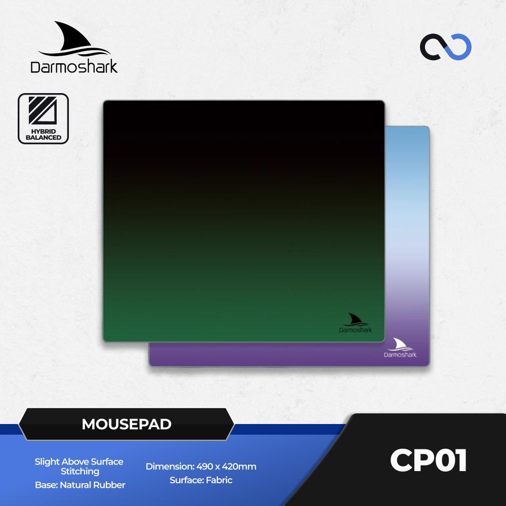 Darnoshark CP01 Soft Rubber Base Gaming Mousepad (Hybrid)