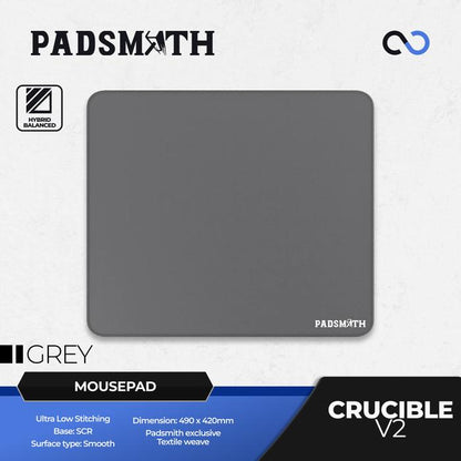 Padsmith Crucible V2 SCR Base Gaming Mousepad (Hybrid)