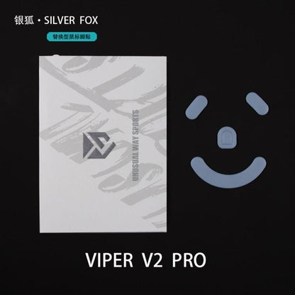Unusual Way Sports Silver Fox Razer Viper V2 Pro Mouse Feet / Mouse Skate PTFE (Speed)
