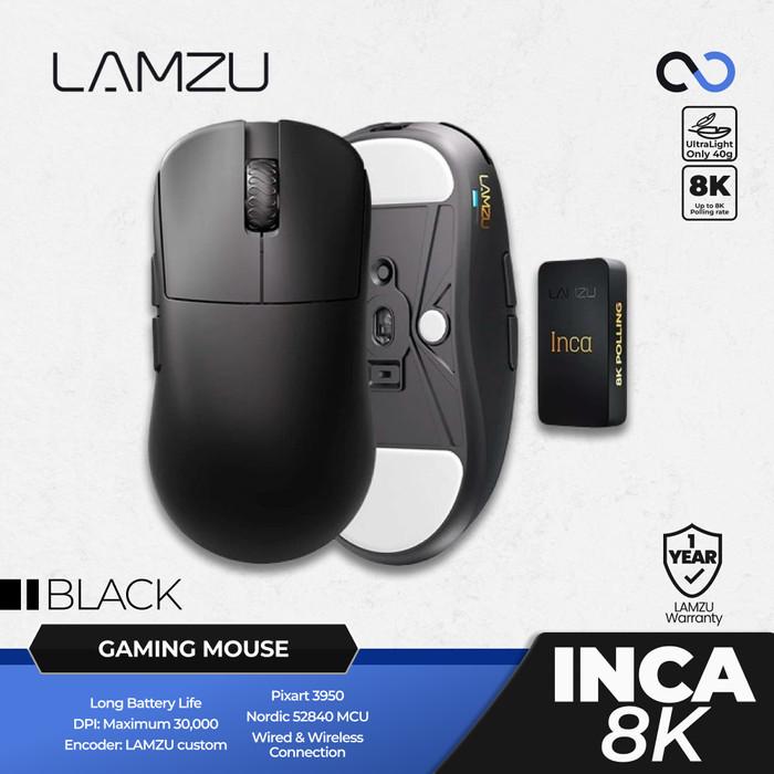 Lamzu INCA 8k Wireless Ultra Light Ambi Gaming Mouse ZA13 Shape