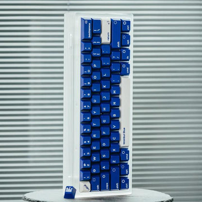 LeleLab Istanbul Blue Keycaps Cherry Profile UV Printed ABS Keycap 127-Keys