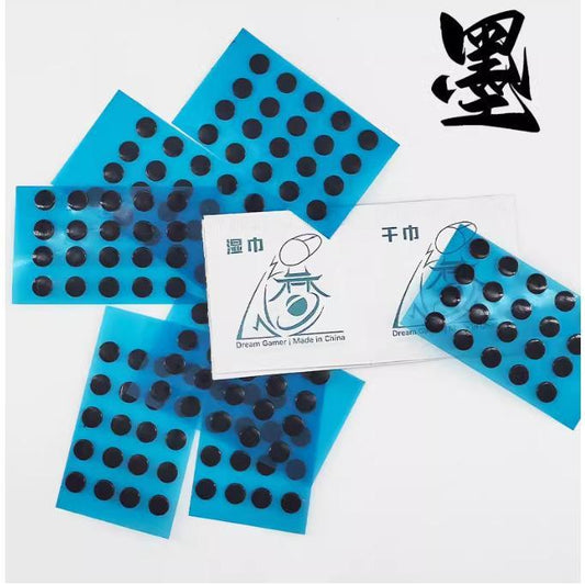 Dream Gamer Black Ink Dots Universal Mouse Feet / Mouse Skate PTFE (Control)