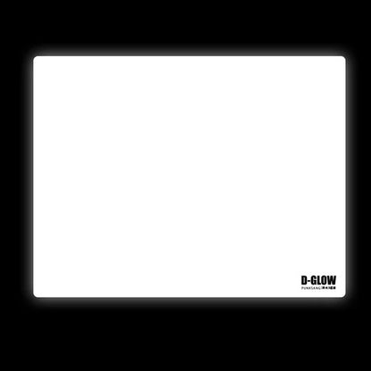 D-Glow YING Silicone Base Glass Gaming Mousepad Kaca (Speed-Control)
