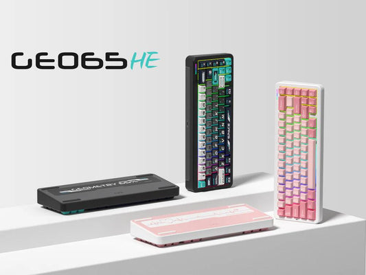 FL-Esports GEO65HE 8K Hall Effect Aluminum 65% Gaming Keyboard Rapid Trigger DKS SOCD Wooting