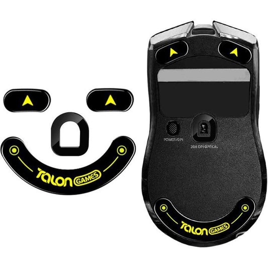 TALONGAMES Glass ULTRA Razer Viper V2 Pro Glass Mouse Feet / Glass Skate for Cloth Mouse pad (Speed-Control)