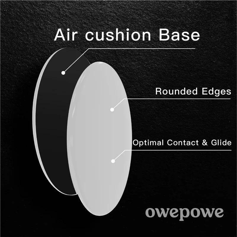 OWEPOWE OP White Universal Gaming Mouse Feet / Mouse Skate PTFE (Hybrid)