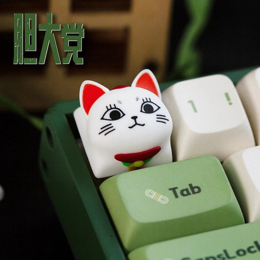 Lobo Turbo Granny Dandadan Anime Theme Artisan Keycaps Resin Keycap