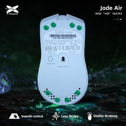 XRaypad Jade Air SE Universal Dots PTFE Gaming Mouse Feet / Mouse Skate (Speed) Collaboration RandomFrankP