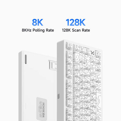 MCHOSE JET75 8K HE Hall Effect 75% Keyboard Rapid Trigger SOCD DKS Wooting