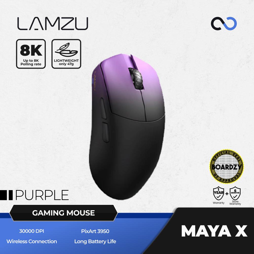 Lamzu Maya X 8k Wireless Ultra Light Ambidextrous Gaming Mouse