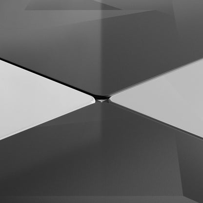 [PO] GLSSWRKS Polarity Silicone Base COATED Glass Gaming Mousepad Kaca (Hybrid)