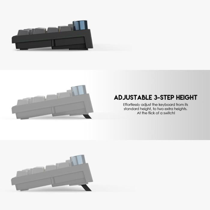 Fantech Maxfit67 MK858 Wireless Mechanical Keyboard With Encoder Knob