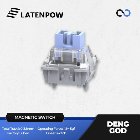 Latenpow Deng God Hall Effect Keyboard Magnetic Switch (Linear)