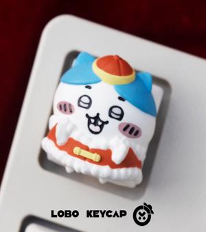 Lobo Chiikawa Slouch Chiikawa Theme Artisan Keycaps Resin Keycap