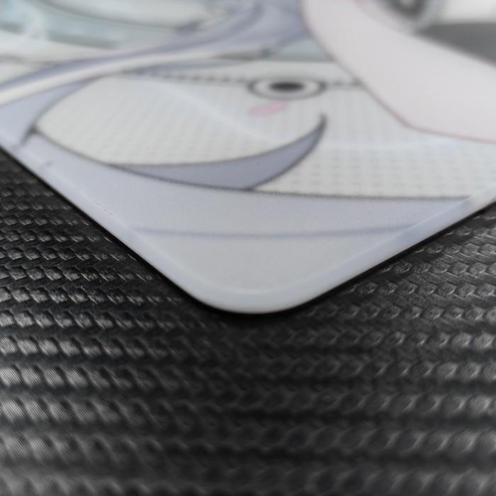 D-Glow YING Silicone Base Glass Gaming Mousepad Kaca (Speed-Control)