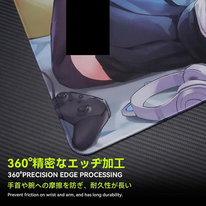 TALONGAMES Hoshi Soft Rubber Base Anime Gaming Mousepad (Control-Hybrid)