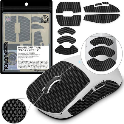TALONGAMES G Pro X Superlight / GPX Series Mouse Grip tape / Anti-Slip Tape Ultra Thin 0.5mm