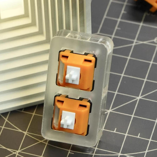 HMX Mysterious Cat Pre-Lubed Mechanical Keyboard PCB Mount Switch (Linear) by Black Cat Studio