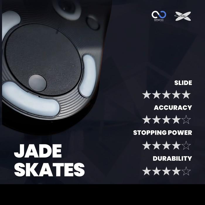 XRypad Jade V2 Pro PTFE Mouse Feet / Mouse Skate for Cloth Mouse pad (Speed)