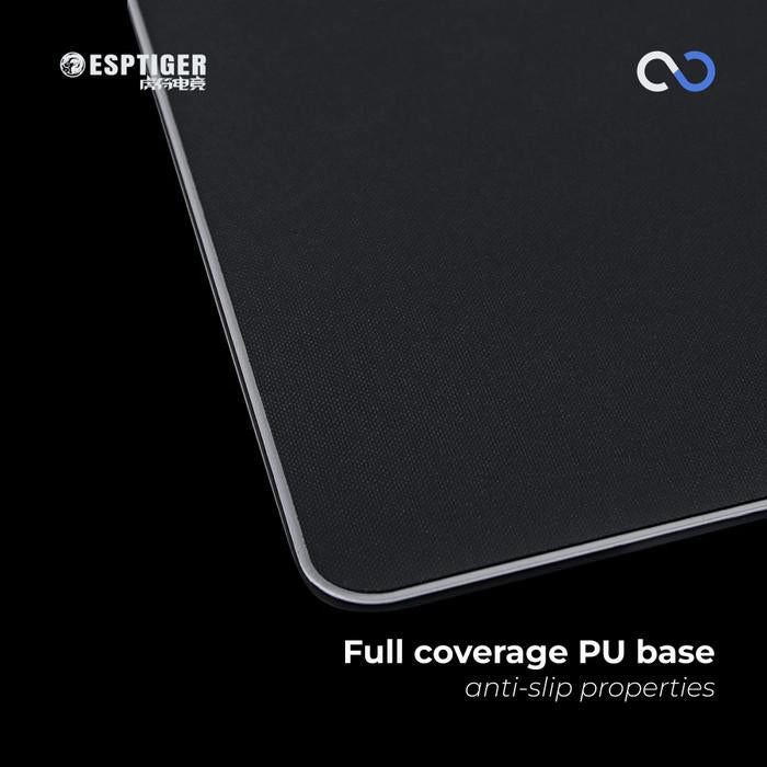 ESPTiger Lotus Poron Base Glass Gaming Mousepad Kaca (Speed)