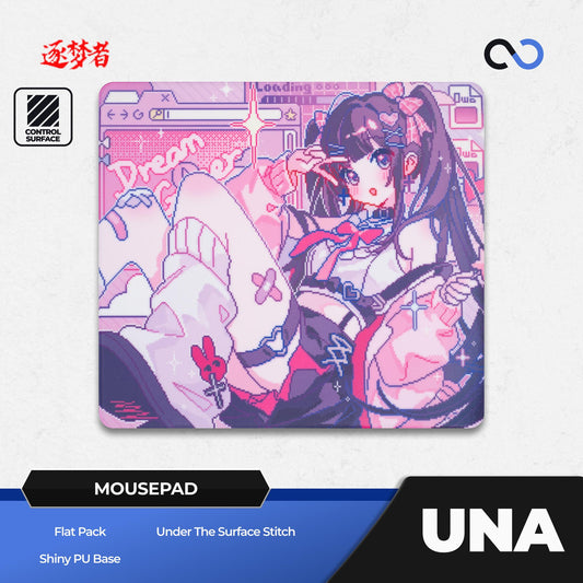 Dream Gamer UNA Poron Base Gaming Mousepad (Hybrid-Control)