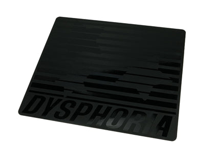Dysphoria Sayo Silicone Base NON-COATED Glass Gaming Mousepad Kaca (Speed)